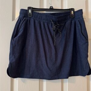 NWT Stitch Fix Wander Navy Blue Athletic Skirt, Lg